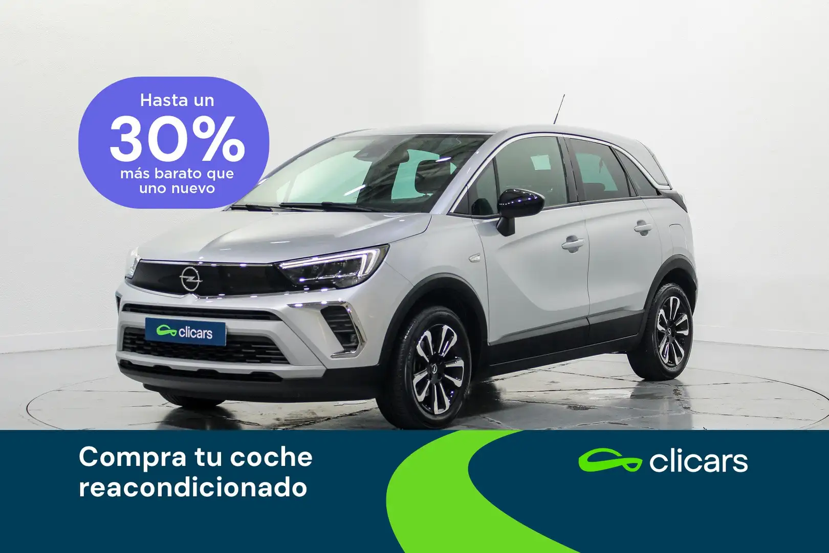 Opel Crossland 1.2 S&S Elegance Pack 110 Plateado - 1