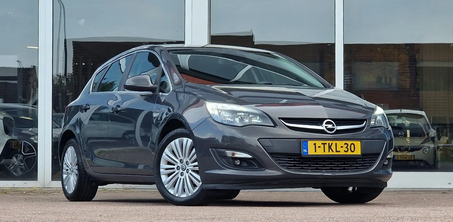 Opel Astra 1.4 Turbo LPG Design Edition 2e Eigenaar 100% Onde Szary - 2