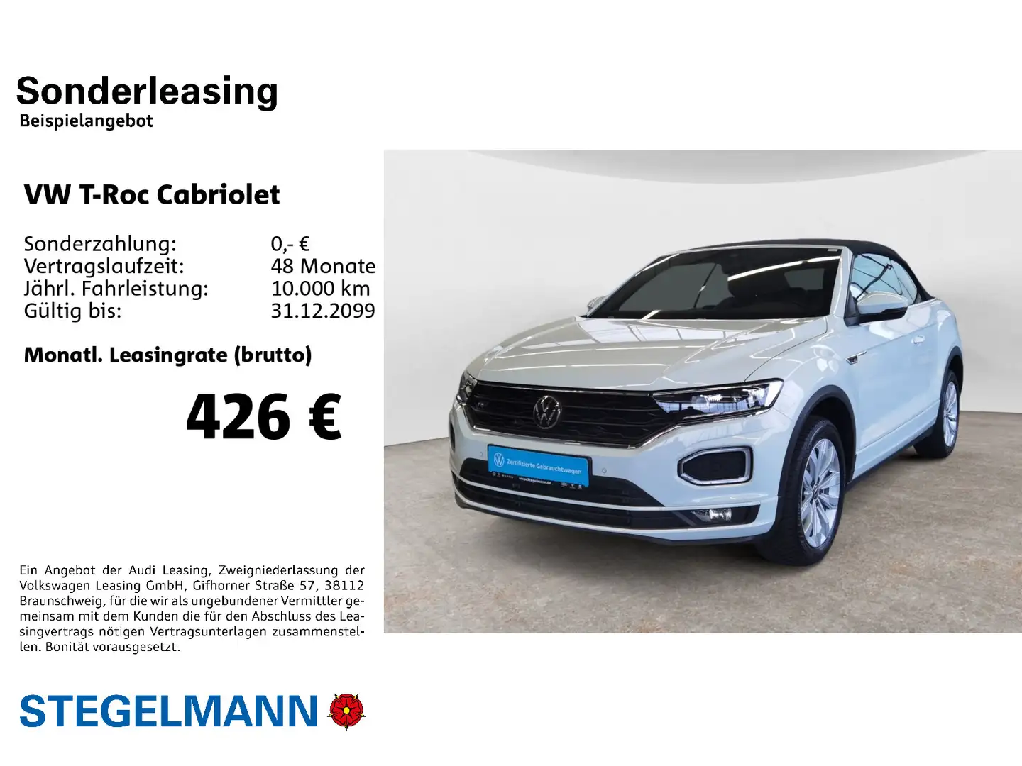 Volkswagen T-Roc 1.5 TSI DSG R-Line *LED*App-Conn Weiß - 2
