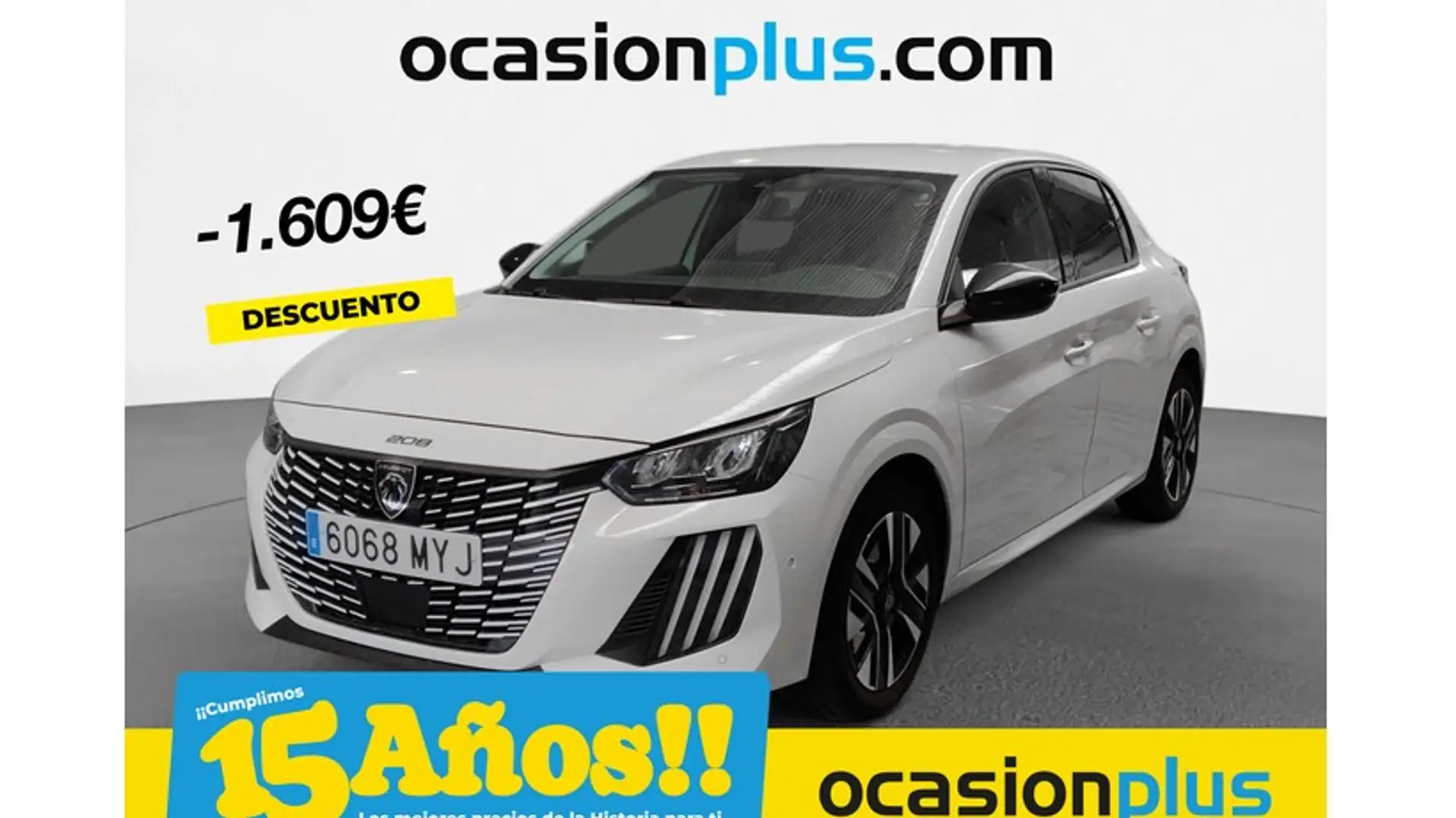 Peugeot 208 1.2 Puretech S&S Allure 100 Wit - 1