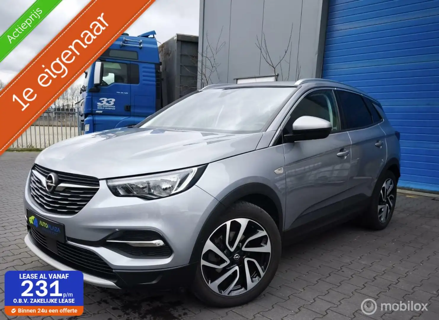 Opel Grandland X 1.2 Turbo / Innovation / Dealer Onderhouden / 1 st Silber - 1