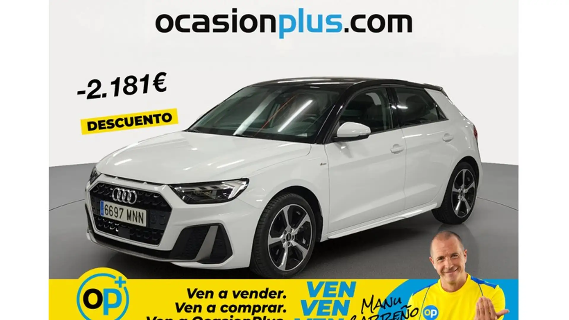Audi A1 Sportback 30 TFSI Adrenalin Blanco - 1