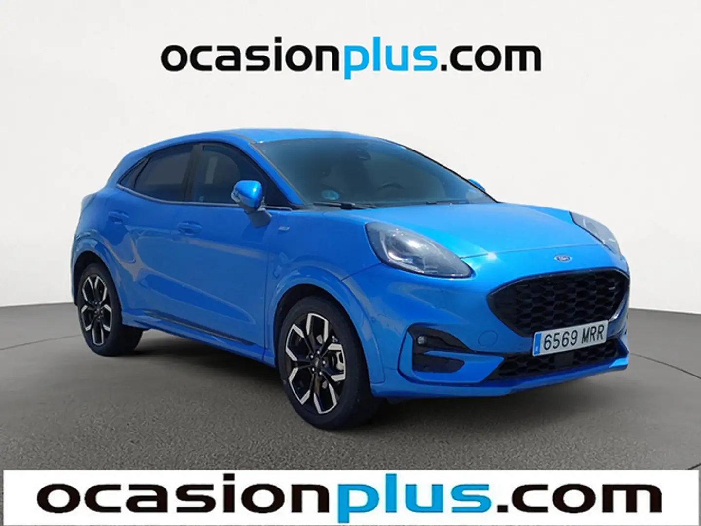 Ford Puma 1.0 EcoBoost MHEV ST-Line X Aut. 155 Blauw - 2