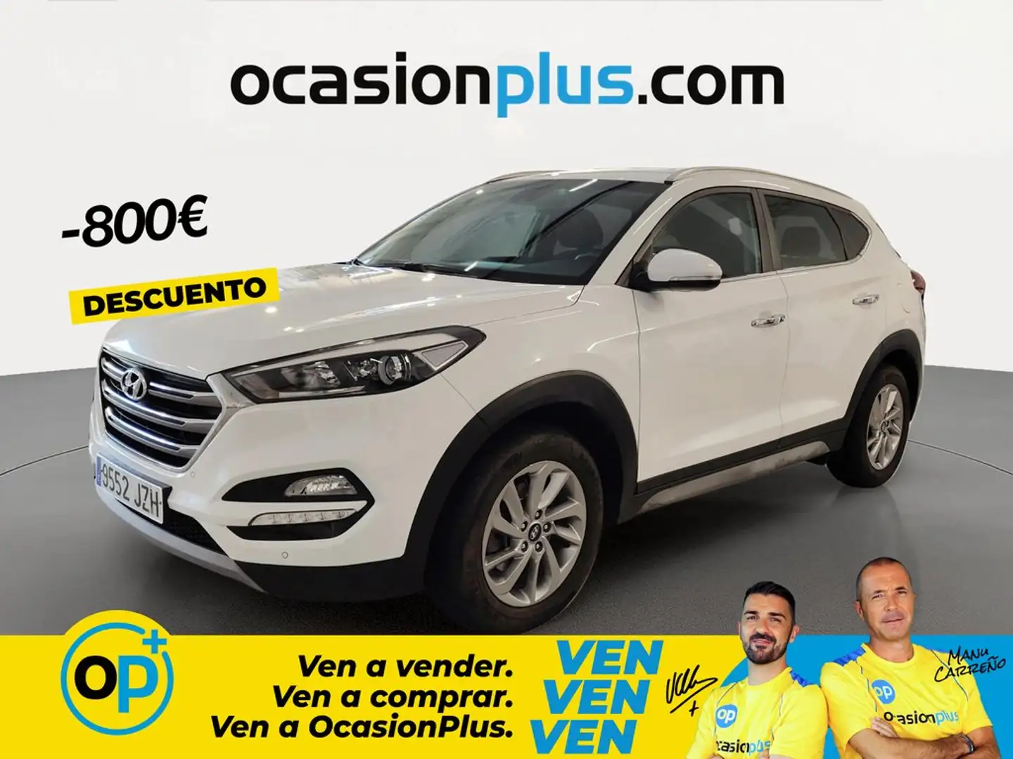 Hyundai TUCSON 1.7CRDI BD Tecno 4x2 Blanco - 1
