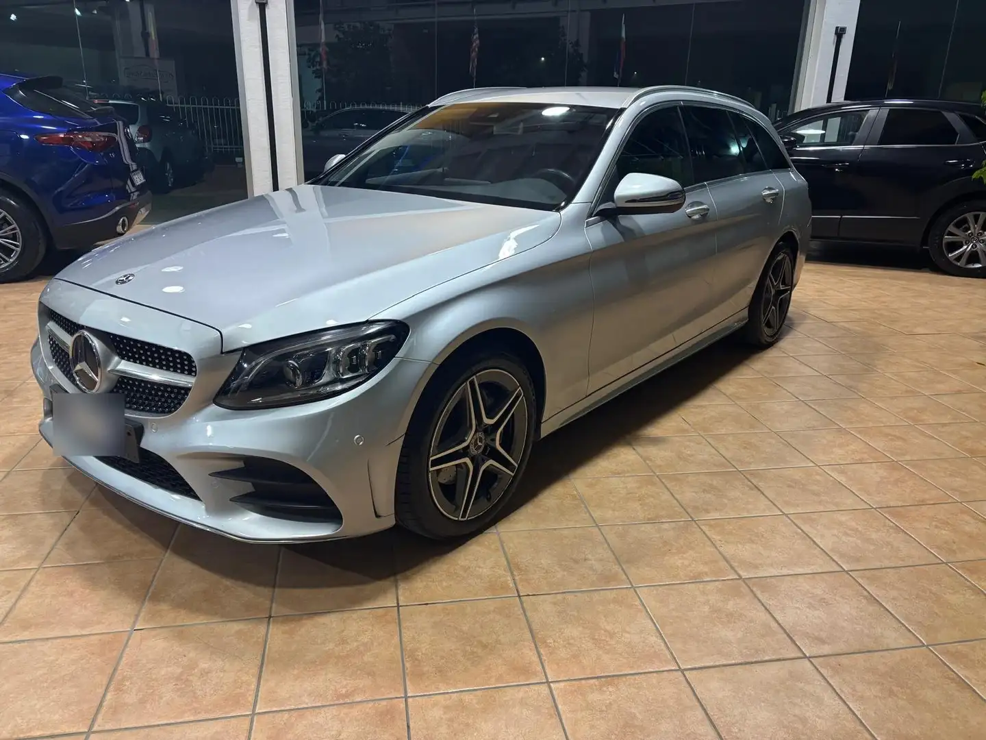 Mercedes-Benz C 220 d S.W. 4Matic Auto Premium Argent - 1