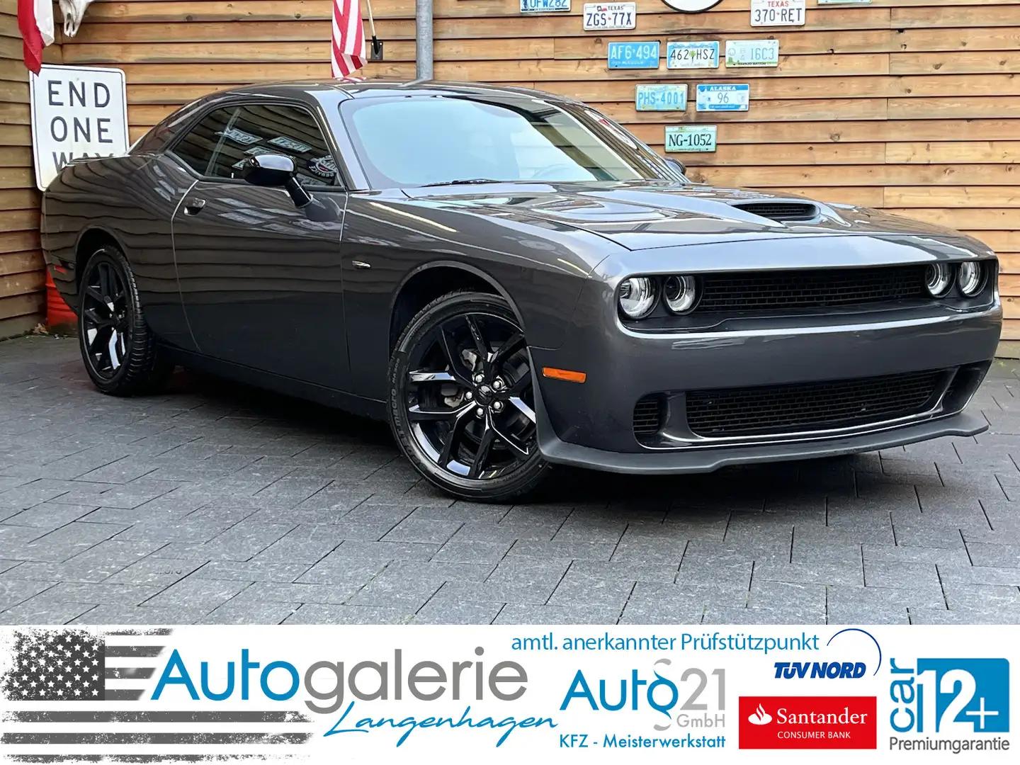 Dodge Challenger 3,6L Autom. CarPlay Alpine Leder Grau - 1