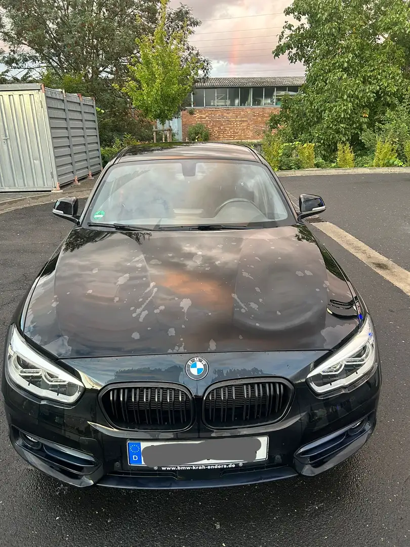 BMW 120 120 d Sport Line Schwarz - 1