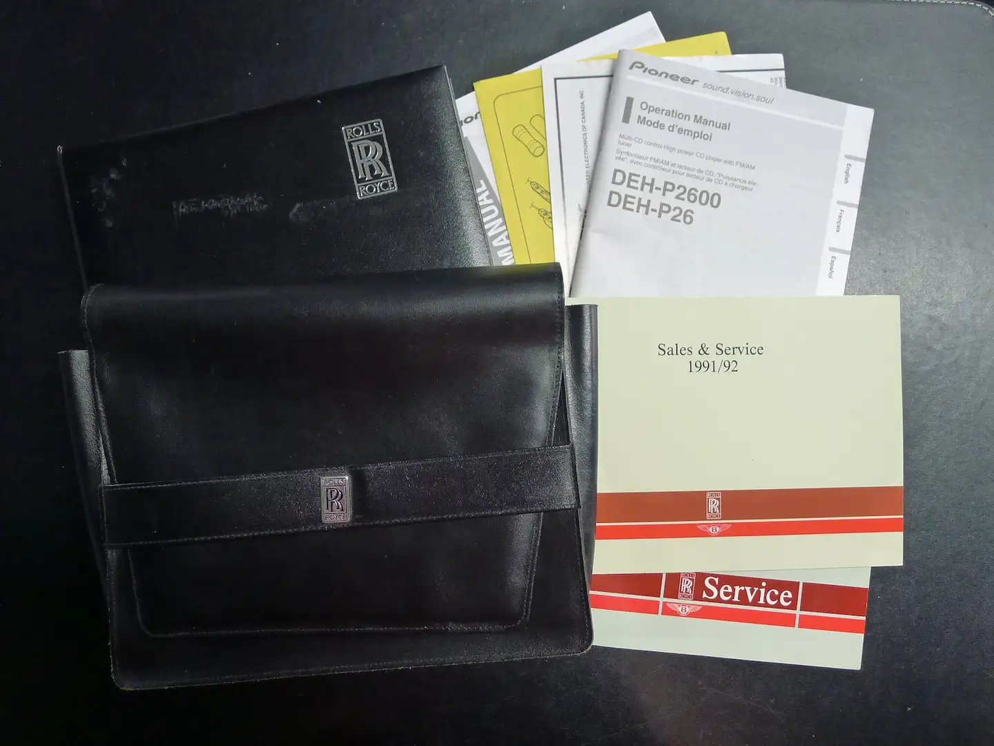 Rolls-Royce Corniche IV Convertible/LHD/ one of 244 pieces Noir - 1