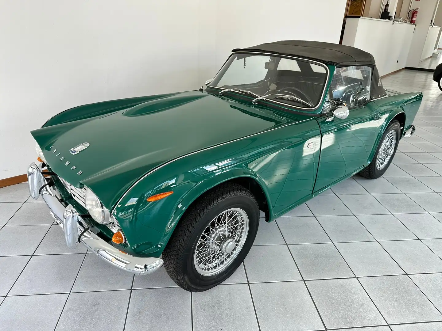 Triumph TR4 CONDIZIONI ECCELLENTI - ASI Zelená - 2