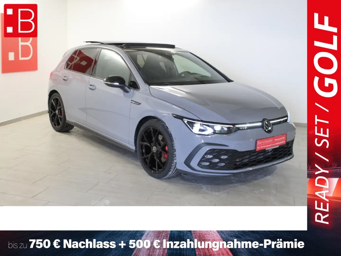 Volkswagen Golf 8 2.0 TDI DSG GTD Black Style 19 AHK MATRIX H/K Hu Grau - 1