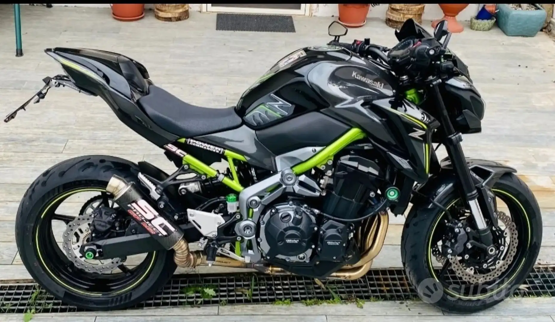 Kawasaki 900 Z full power Zöld - 1