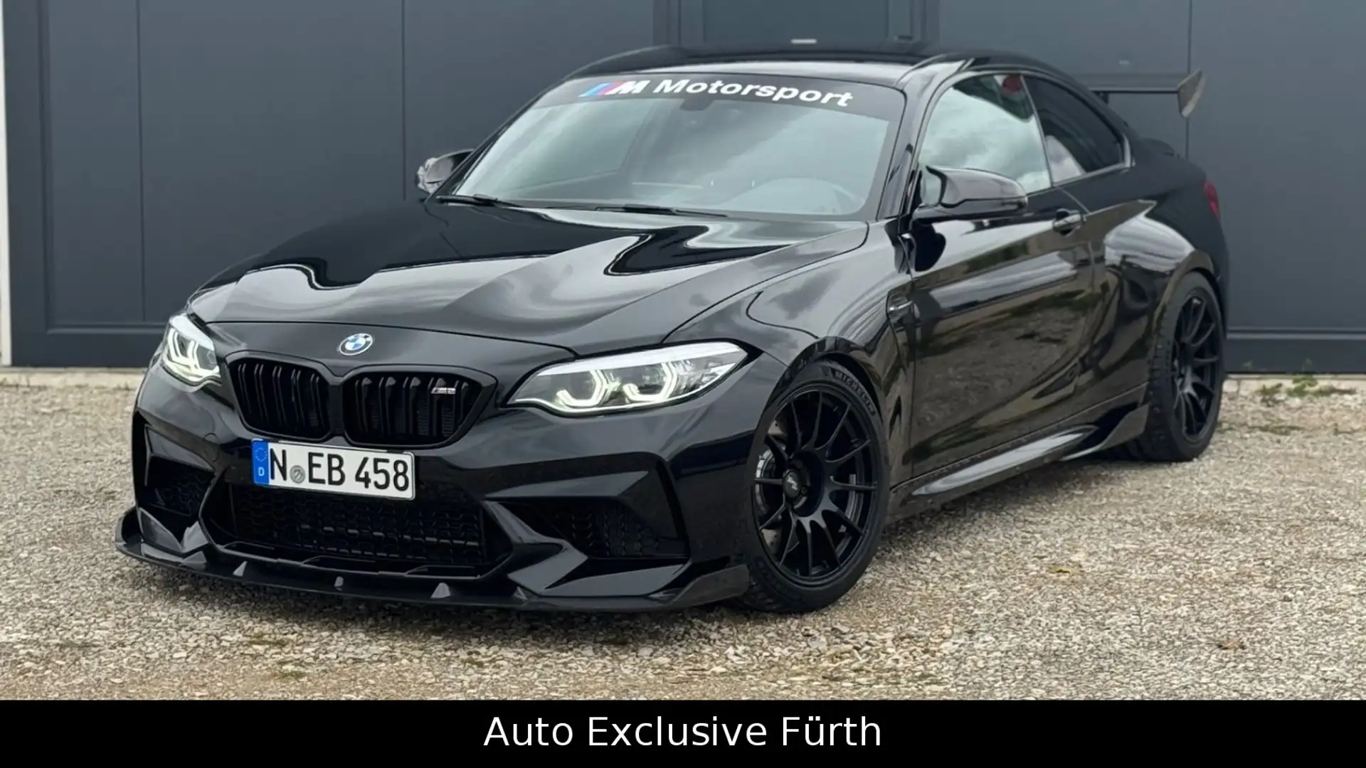 BMW M2 Coupe Competition*DEUTSCH*KW V3*H&K*CARBON* Schwarz - 1