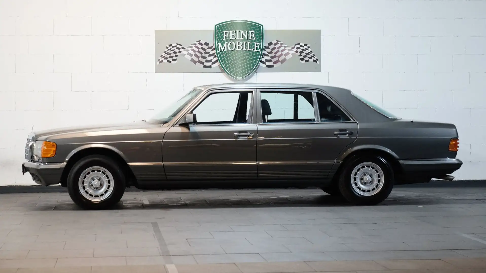 Mercedes-Benz 500 SEL W126 mit Top-Ausstattung! Grau - 2