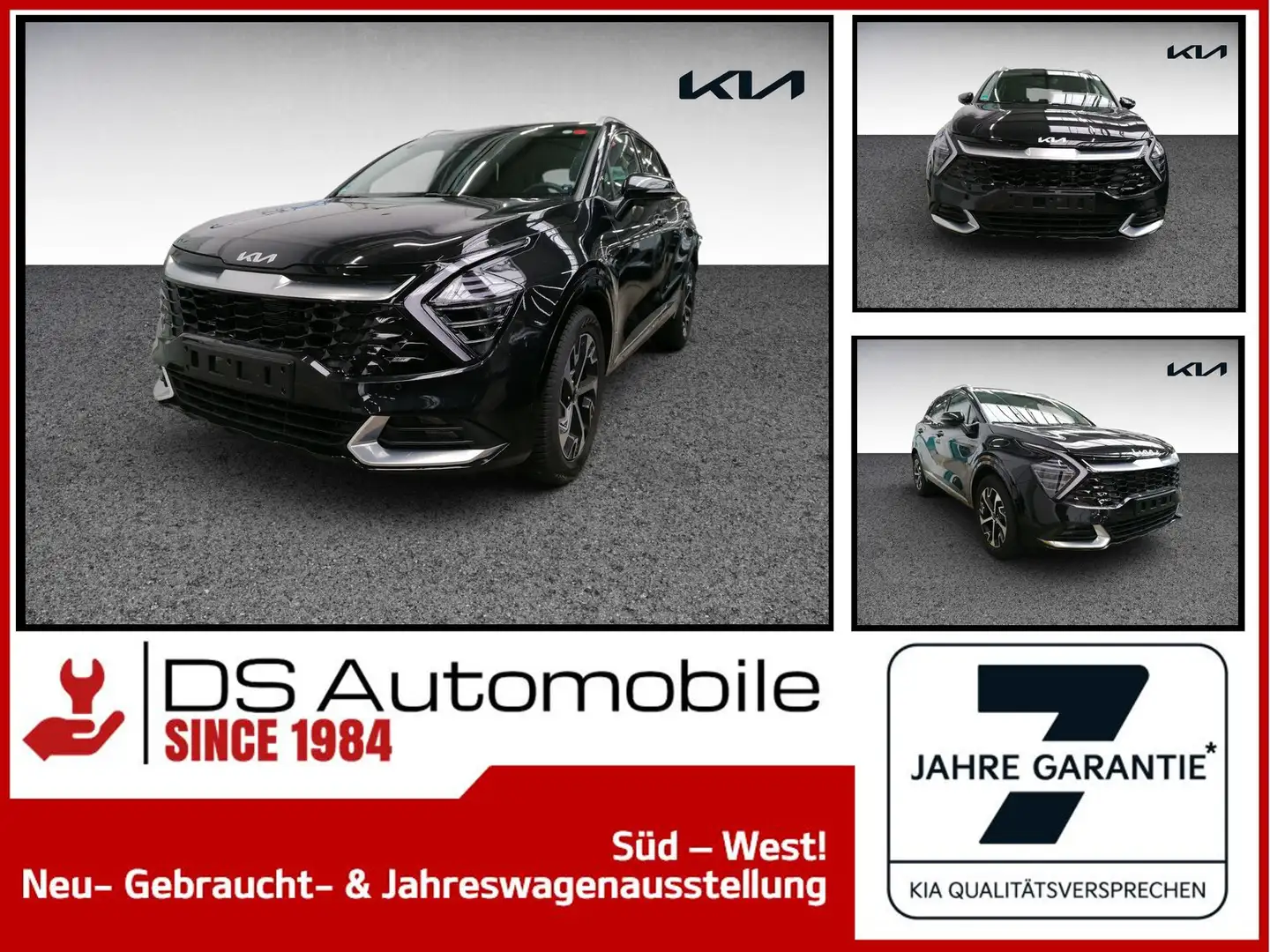 Kia Sportage 1.6D 48V 2WD DCT Spirit|Navigation Noir - 1