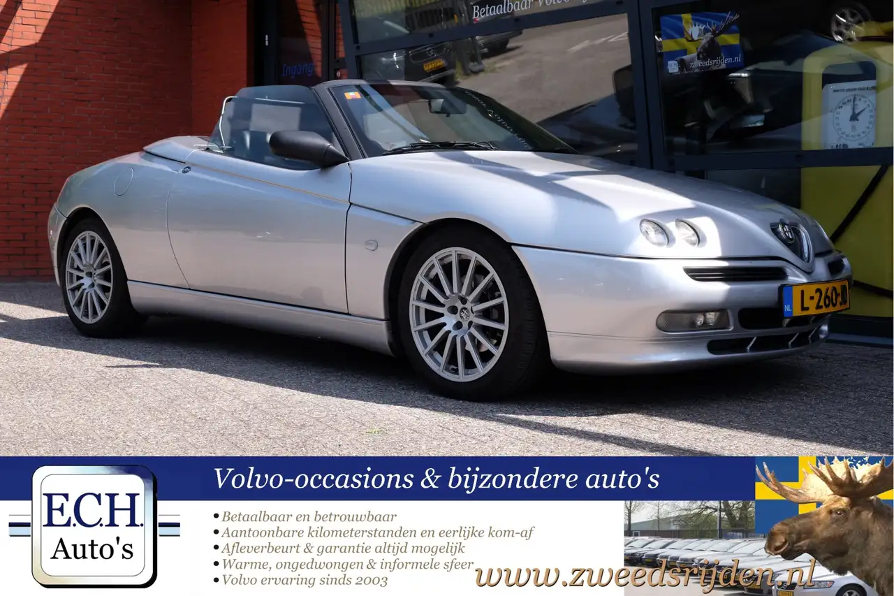 Alfa Romeo Spider 2.0-16V T.Spark,leer, 17 inch,, foto 9