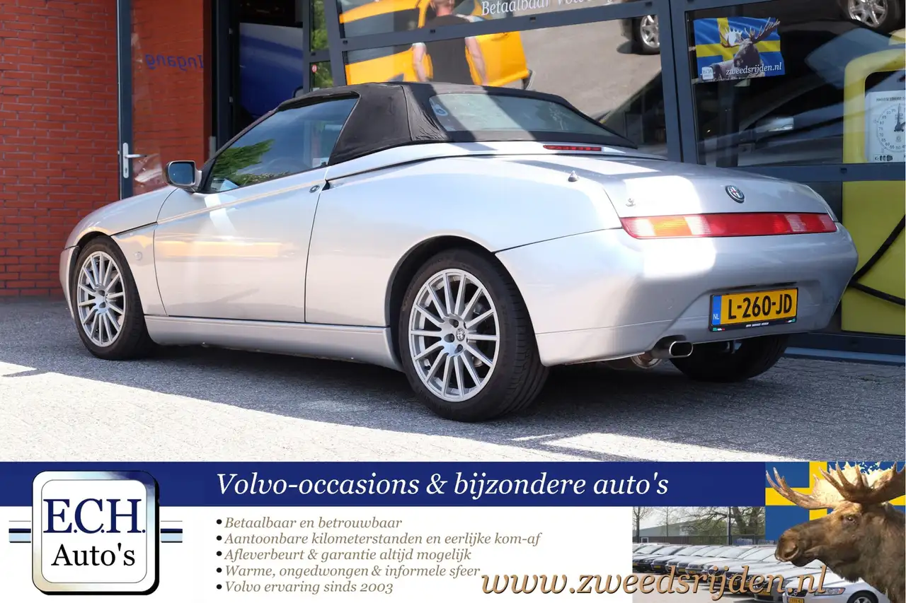 Alfa Romeo Spider 2.0-16V T.Spark,leer, 17 inch,, foto 4