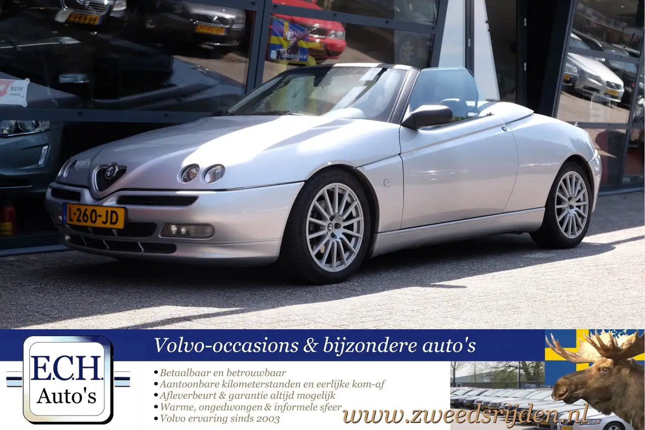 Alfa Romeo Spider 2.0-16V T.Spark,leer, 17 inch,, foto 6