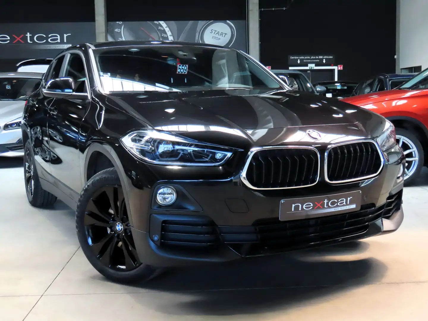 BMW X2 16d sDrive **FULL LED-NAVI PRO-18\u0027-PARKING* Noir - 2