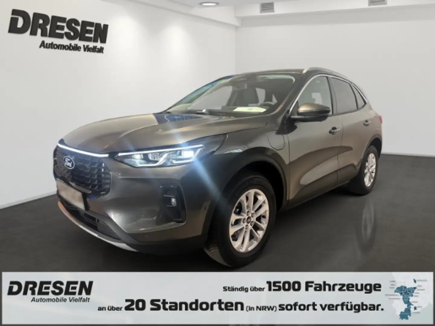 Ford Kuga Titanium 2.5 Plug-In-Hybrid *SITZHEIZUNG v&h*360° Grau - 1