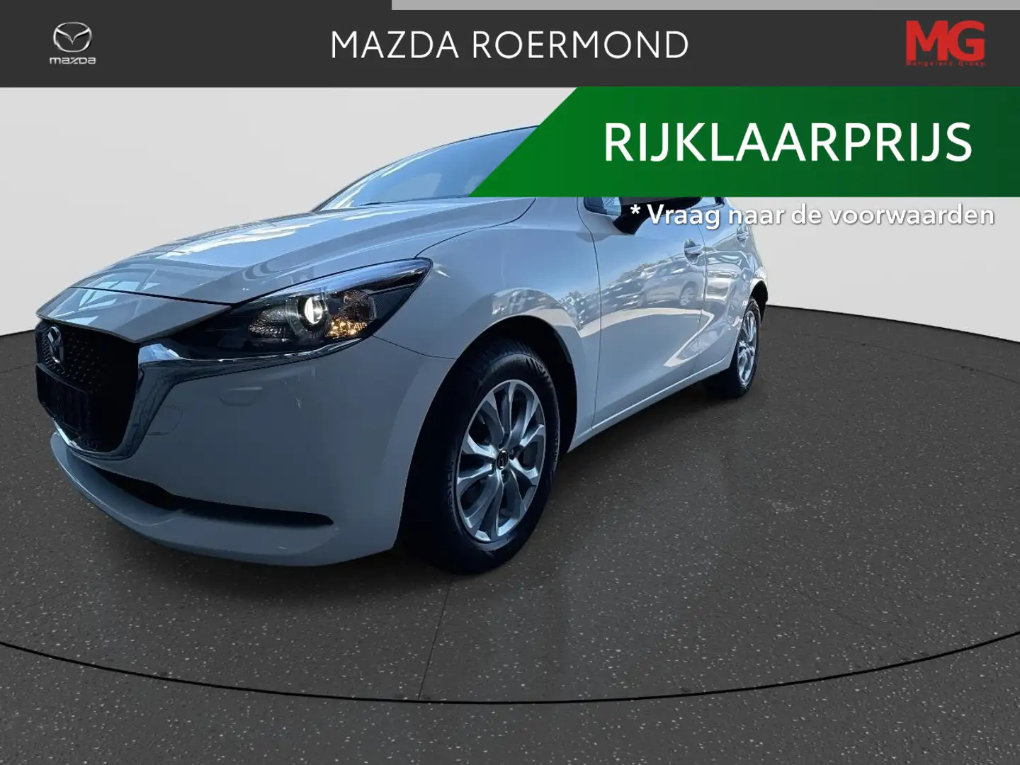 Mazda 2 1.5 Skyactiv-G Comfort | Rijklaar | Apple Carplay| Blanc - 1