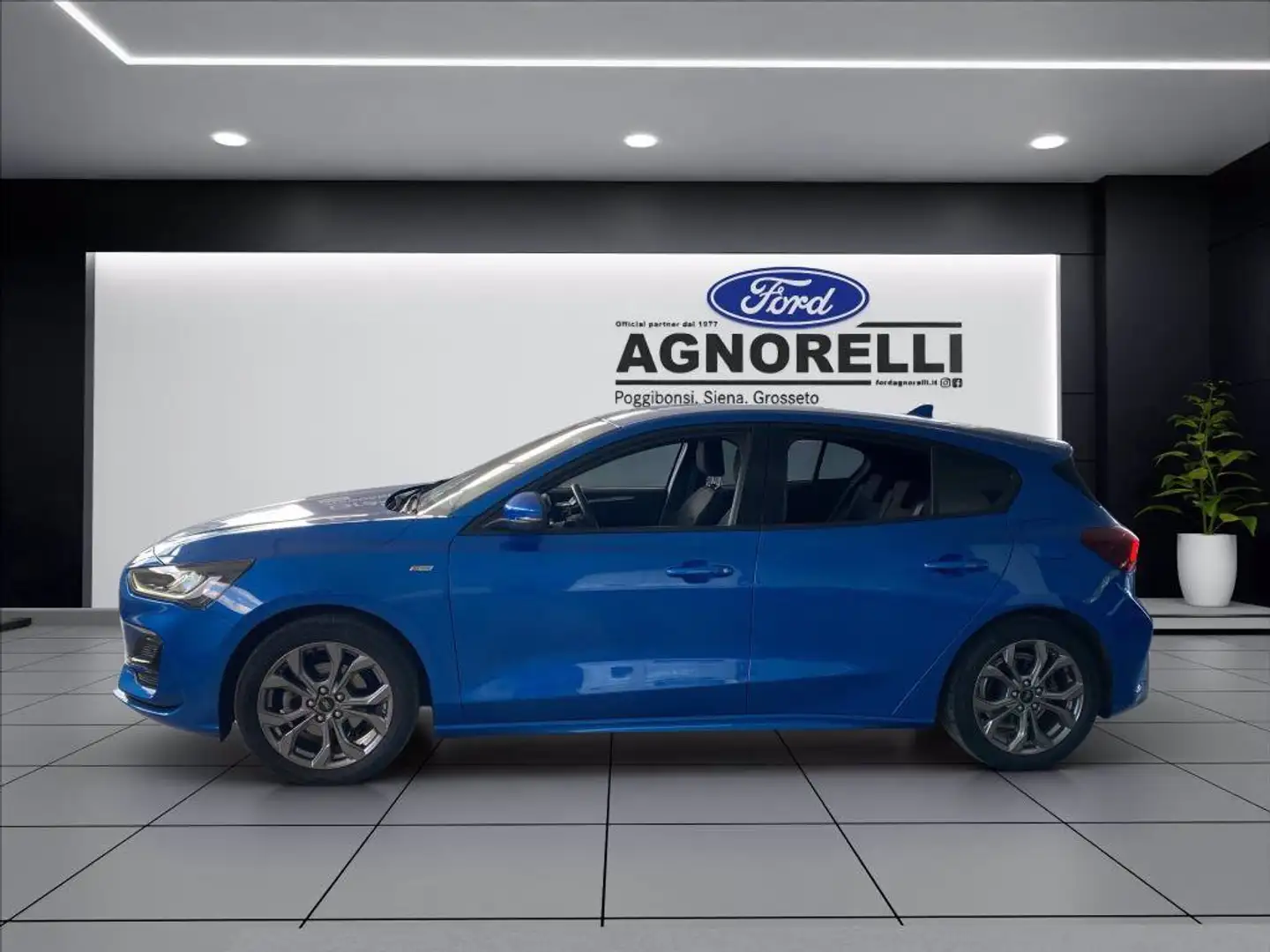 Ford Focus 1.0 ecoboost h ST-Line Design 125cv Blu/Azzurro - 2