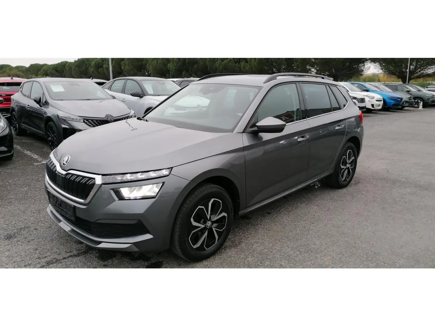 Skoda Kamiq 1.0 TSI Evo 110 DSG7 Ambition PRIX HT POUR EXPORT DZ Gris - 2
