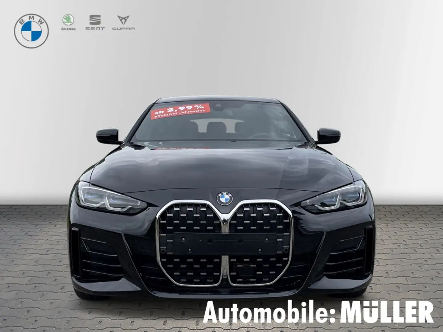 BMW 430 Gran Coupe M Sport i Laserlicht, Driv. Ass. , Navi Black - 2