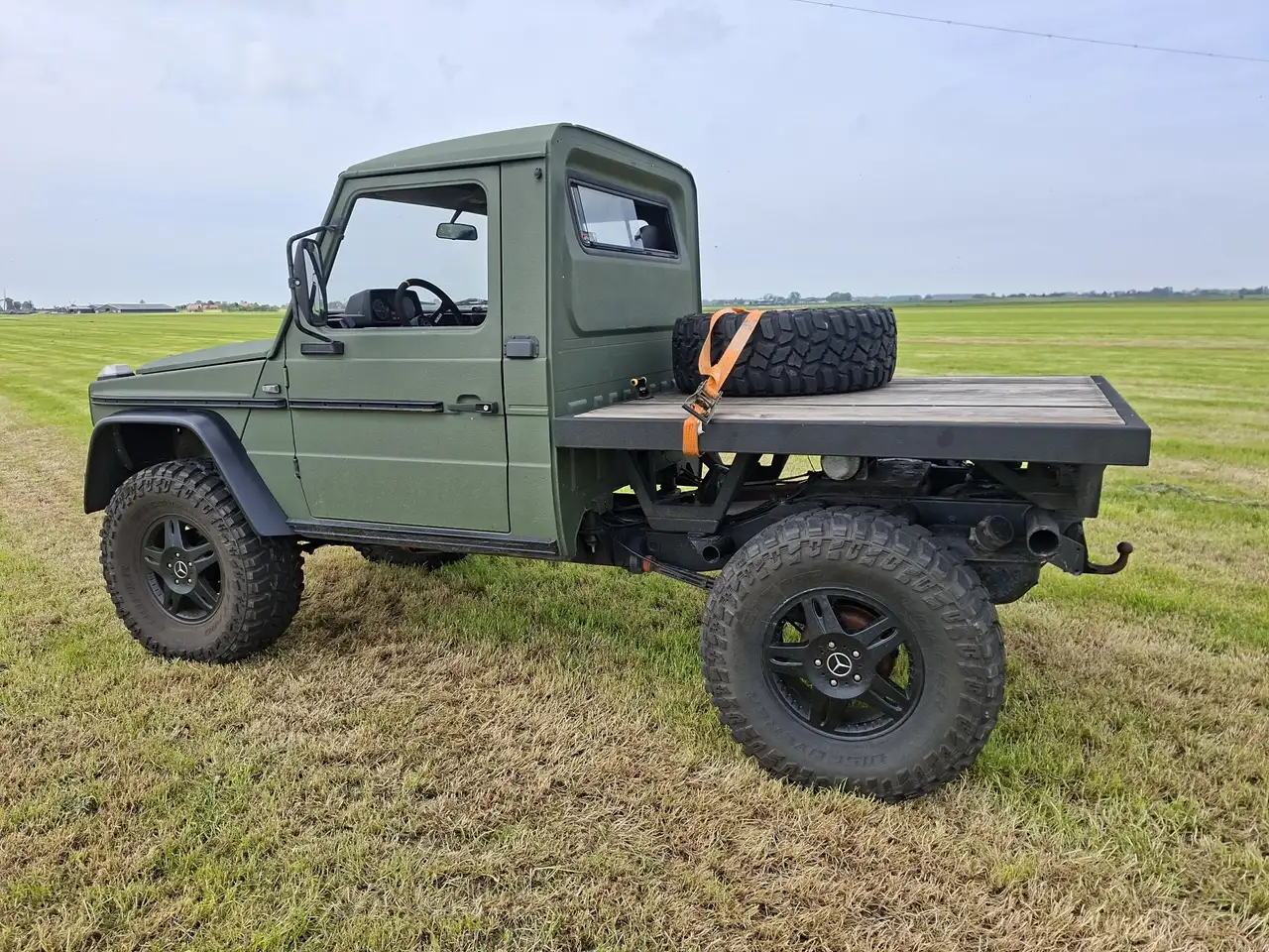 Mercedes-Benz G 230 G-klasse 230GE 4x4 pickup enkelcabine LWB, foto 9