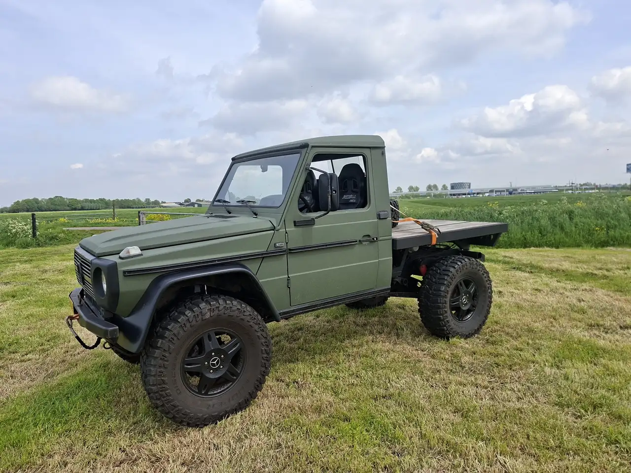 Mercedes-Benz G 230 G-klasse 230GE 4x4 pickup enkelcabine LWB, foto 4