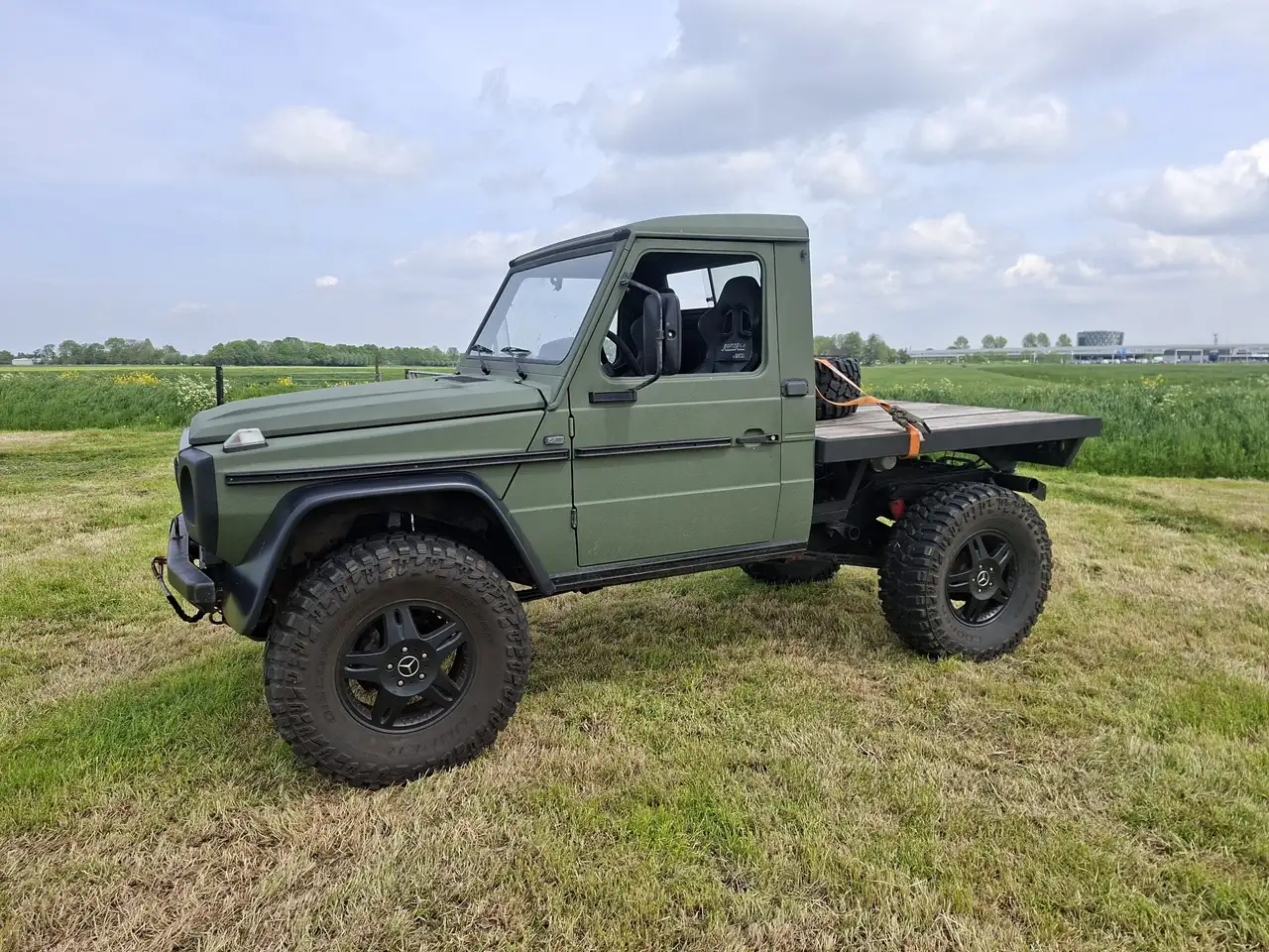 Mercedes-Benz G 230 G-klasse 230GE 4x4 pickup enkelcabine LWB, foto 3