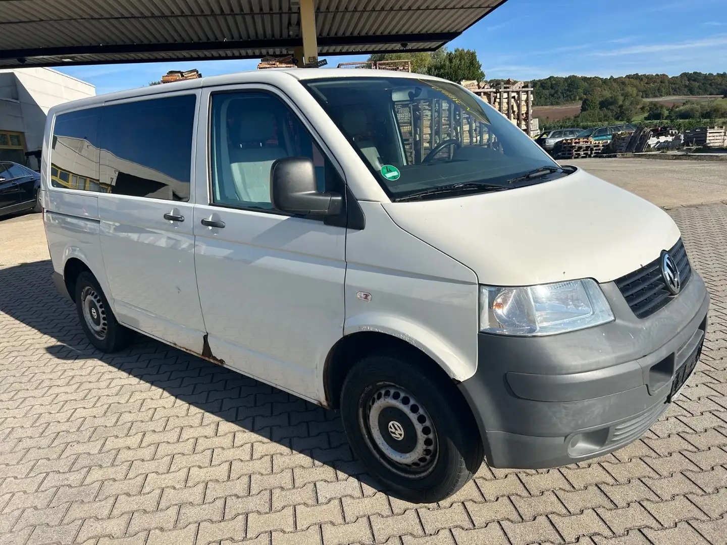 Volkswagen T5 Transporter 4Motion 8 Sitzer Klima Scheckheft Blanc - 2
