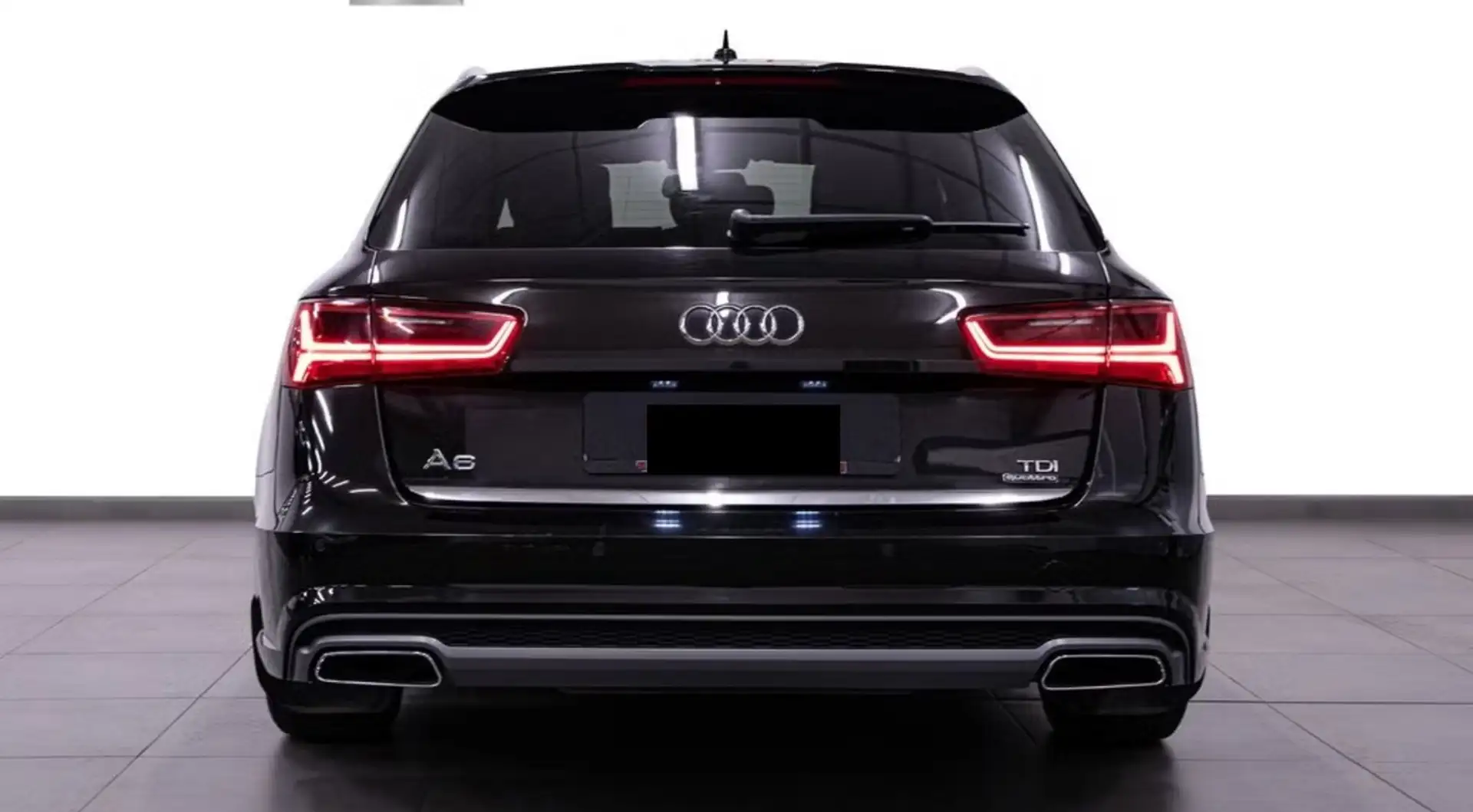 Audi A6 Avant 3.0 TDI quattro S-LINE Standheizung Noir - 2