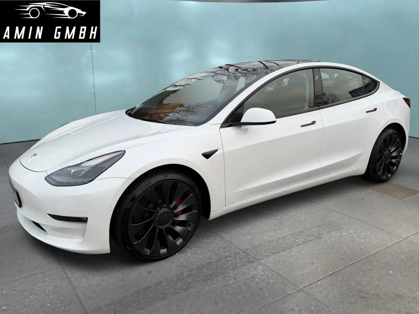 Tesla Model 3 Performance Dual Motor AWD Weiß - 1