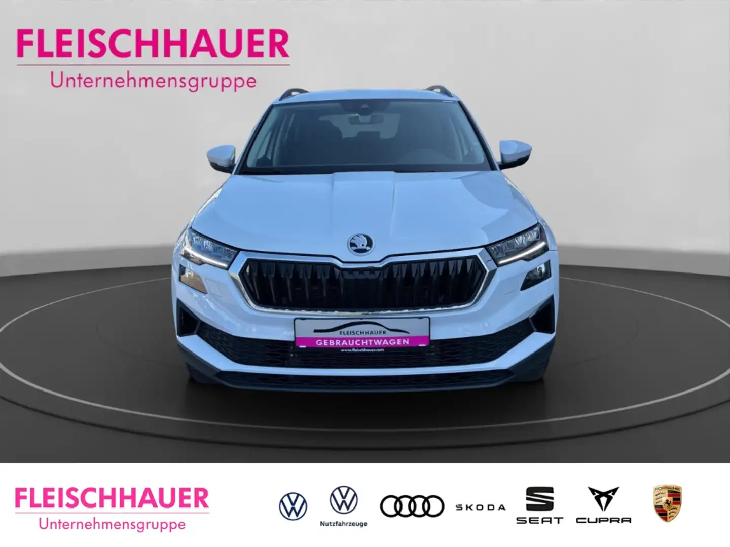 Skoda Karoq Elegance 1.5 TSI +Automatik+Kamera+Sitzheizung+LED Weiß - 2