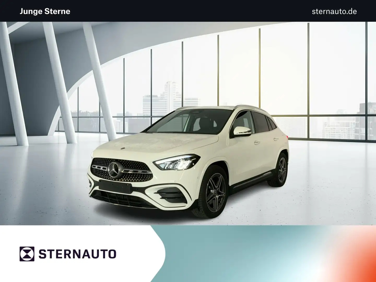 Mercedes-Benz GLA 200 GLA 200 d  AMG Line Navi/Keyless-Go/Styling/Autom. Weiß - 1