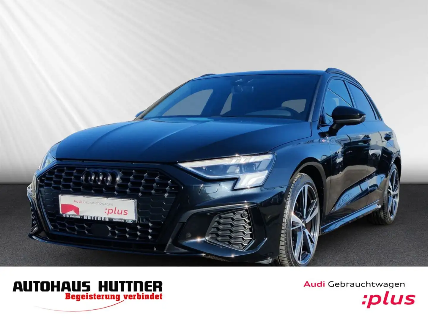 Audi A3 Sportback S line 35 TFSI S tronic Sportpaket Schwarz - 1