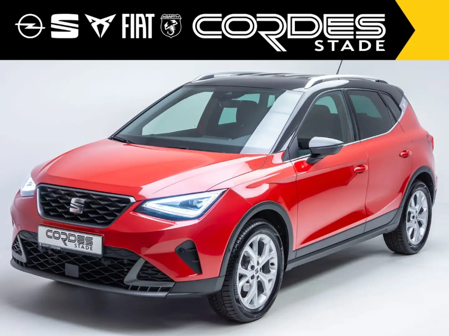 SEAT Arona FR 1.0 TSI Automatik Kamera AHK Navi PDC (59) Rot - 2