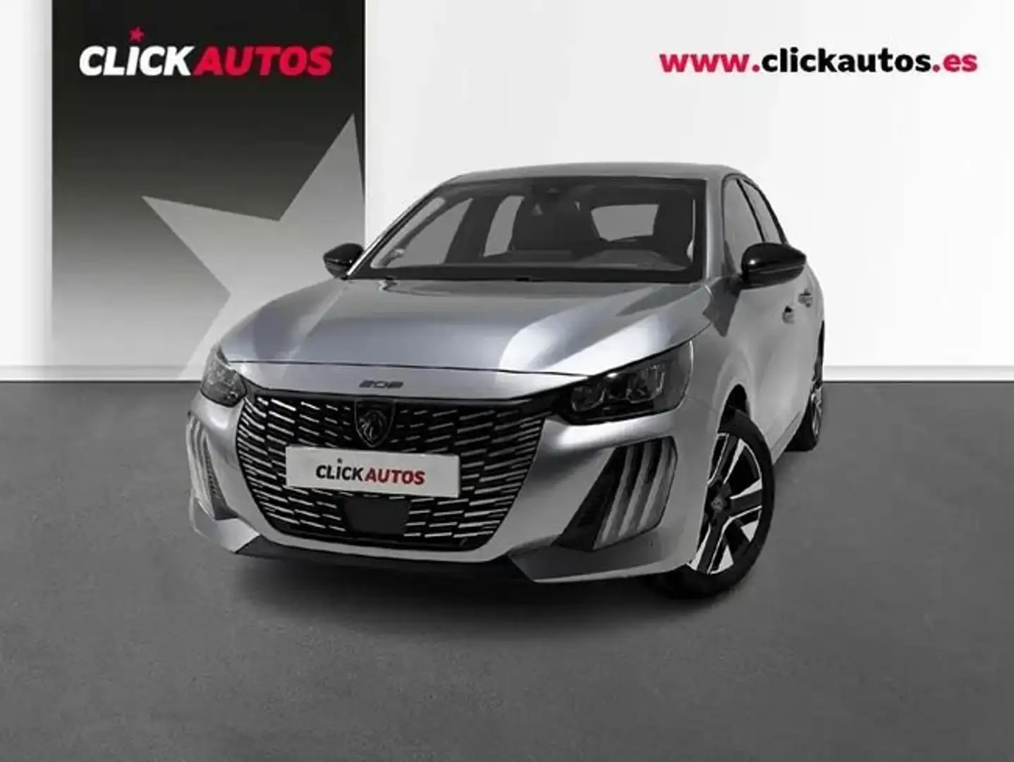 Peugeot 208 1.2 100CV Allure Gris - 1