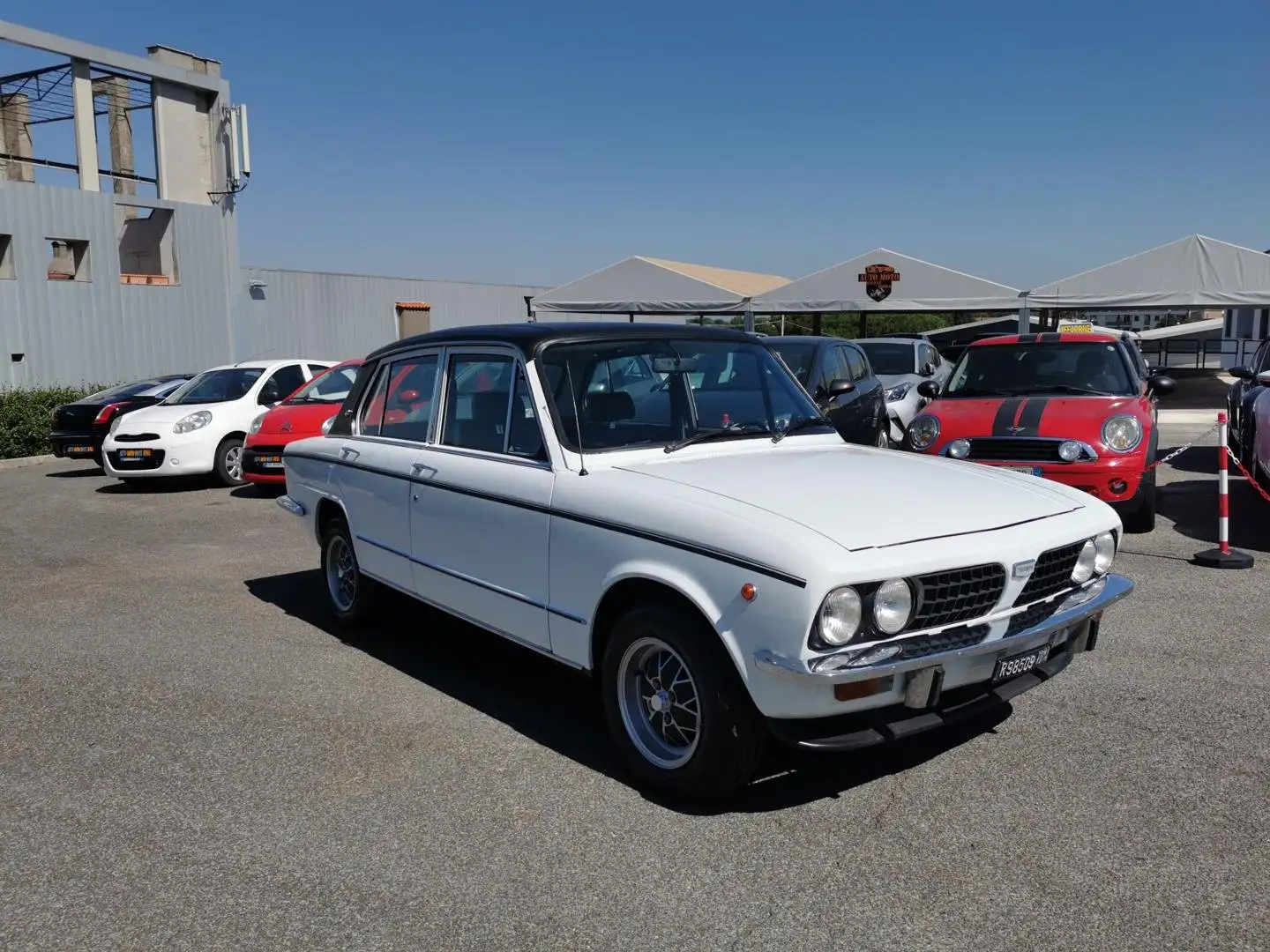 Triumph Dolomite Sprint - targ. Roma - RATE AUTO MOTO SCOOTER Beyaz - 1