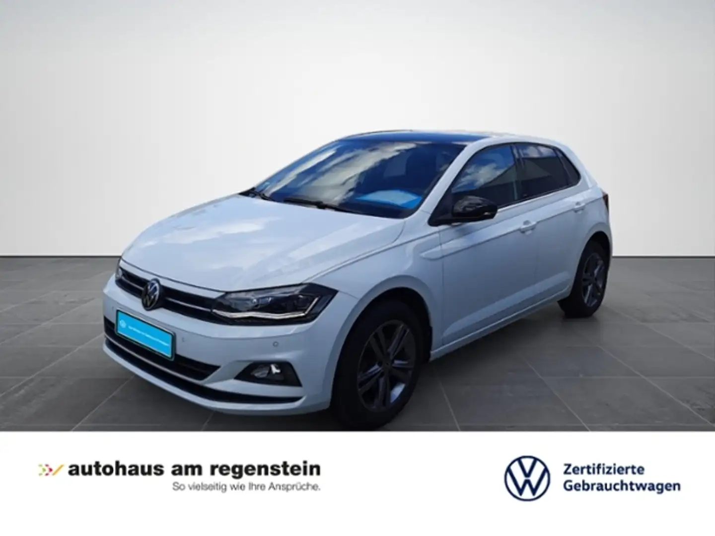 Volkswagen Polo 1.0 United LED/Navi/ACC/DC/App Weiß - 1