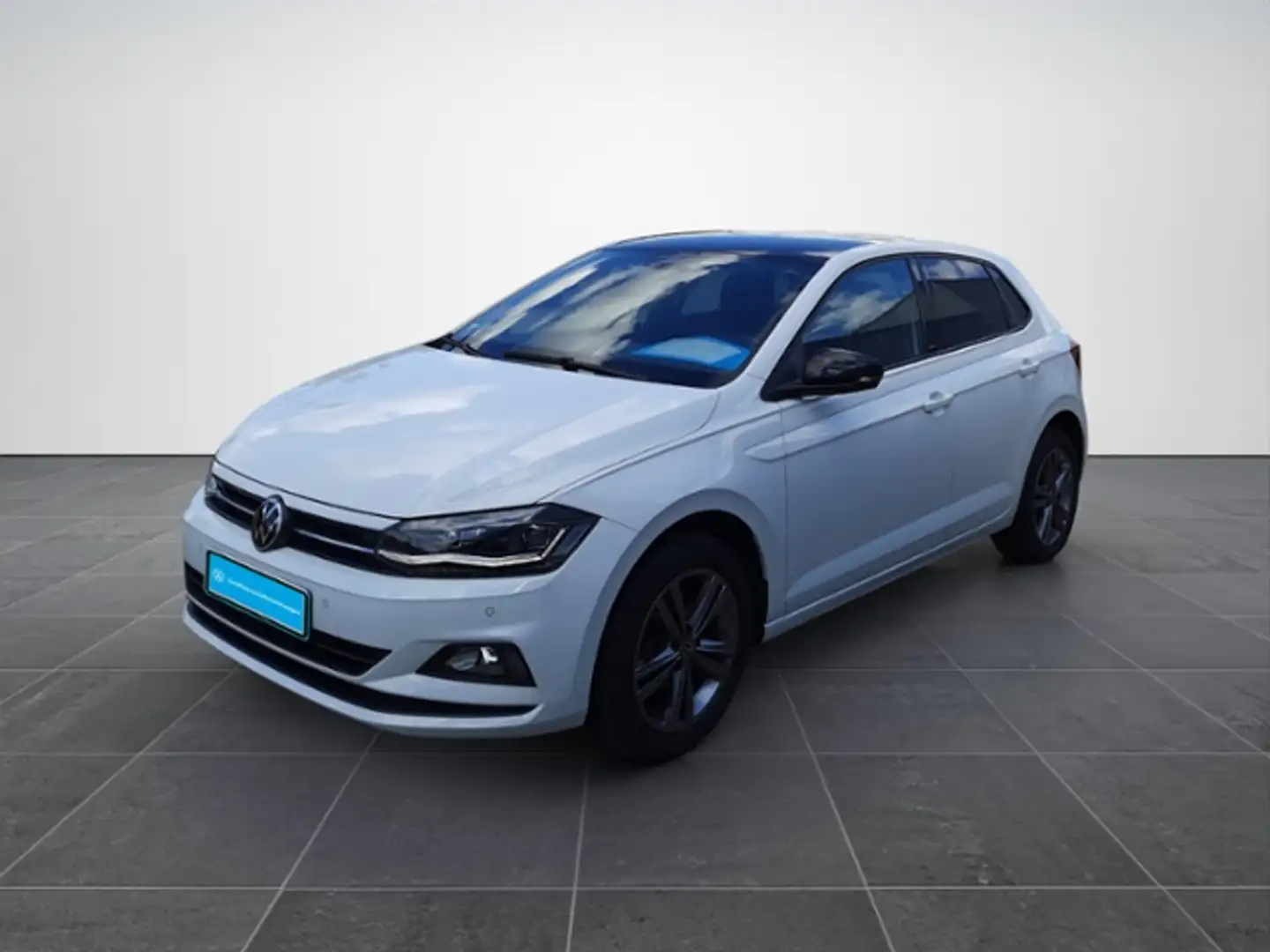 Volkswagen Polo 1.0 United LED/Navi/ACC/DC/App Weiß - 2