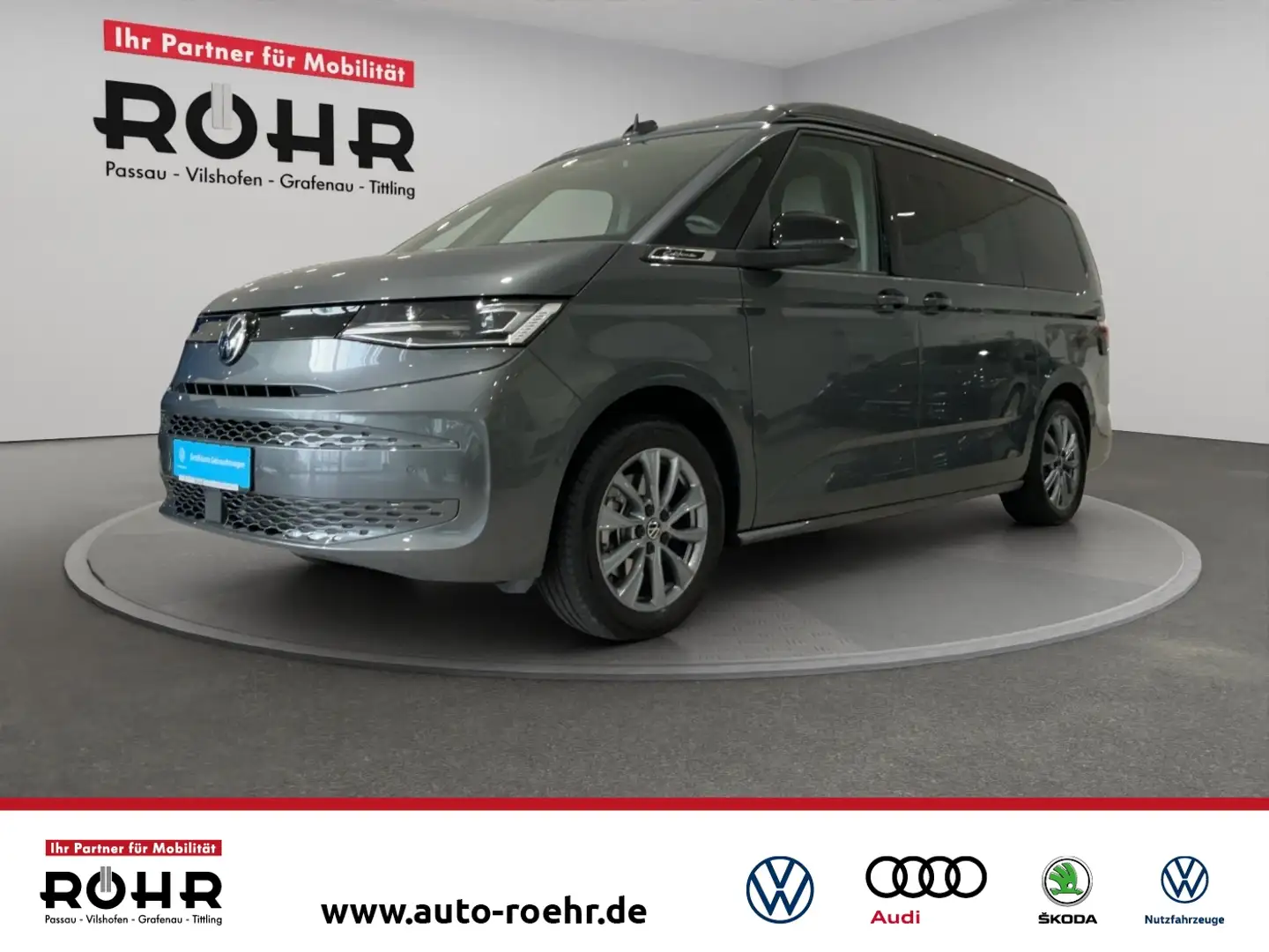 Volkswagen T7 California Beach Camper (Garantie 04/2030.AHK.Navi.ACC) 2.0 T Grau - 1