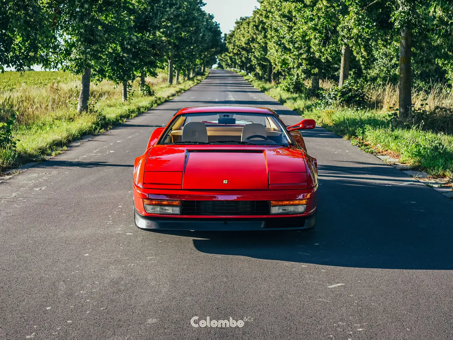 Ferrari Testarossa Monospecchio Červená - 2