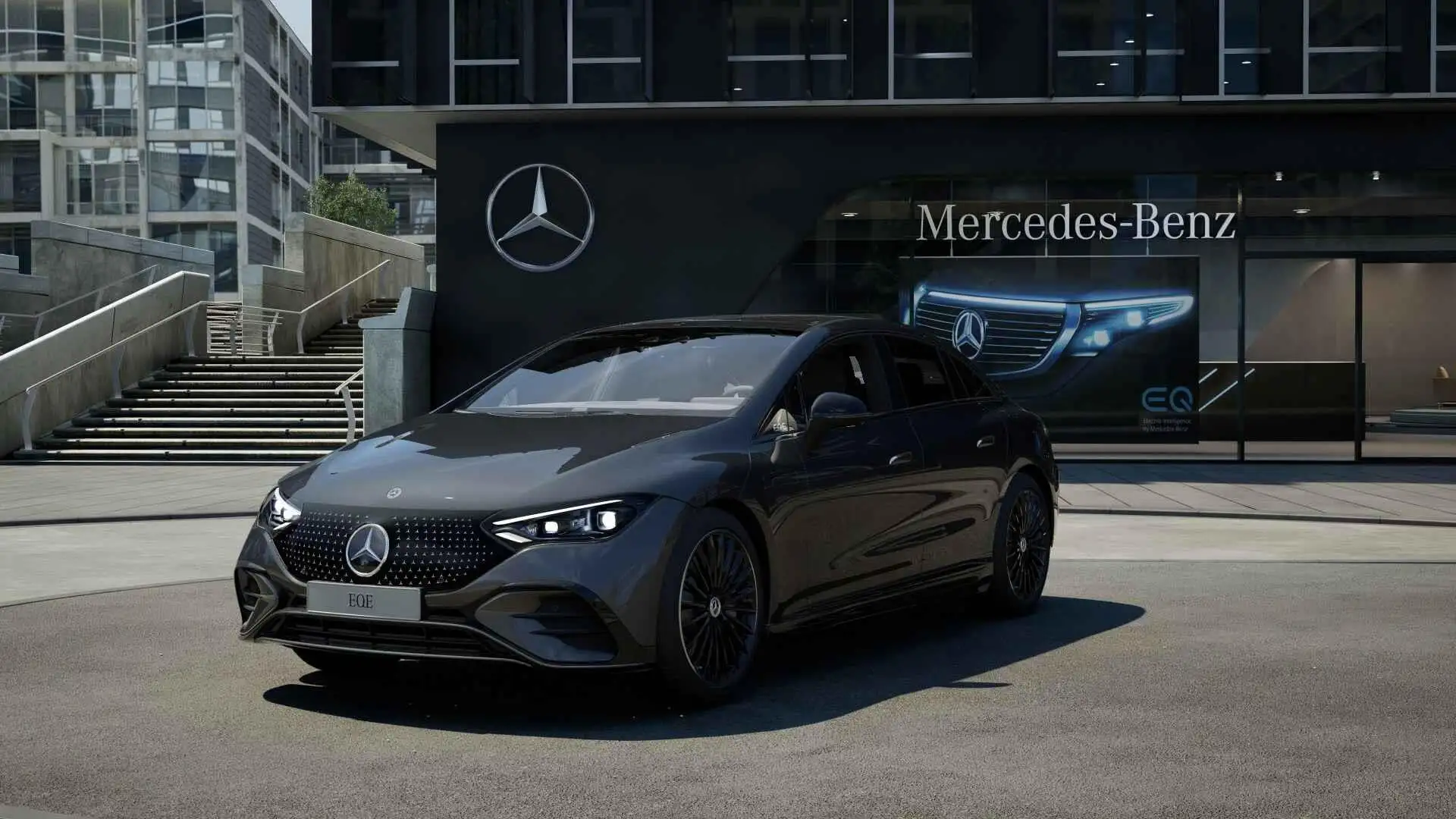 Mercedes-Benz EQE 300 Sport Edition 89 kWh Gris - 1