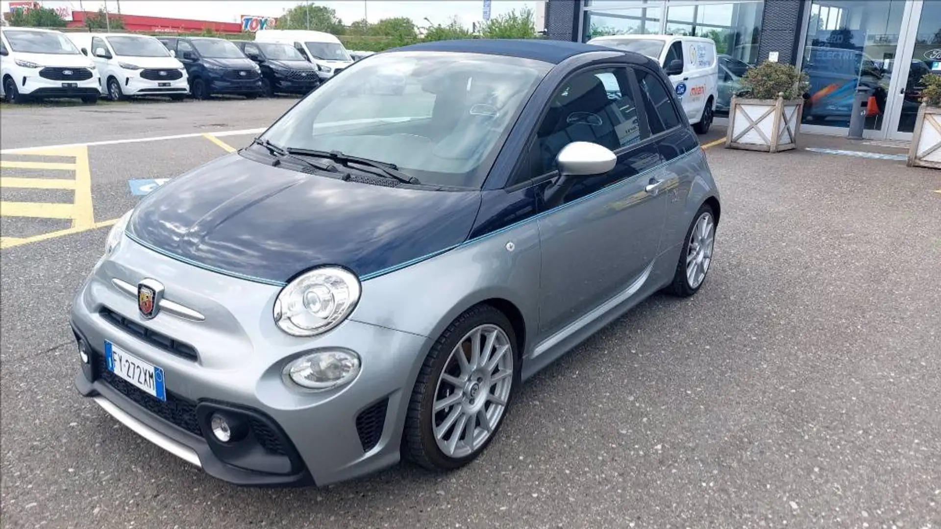 Abarth 500 695 1.4 16v Rivale 180cv Šedá - 1