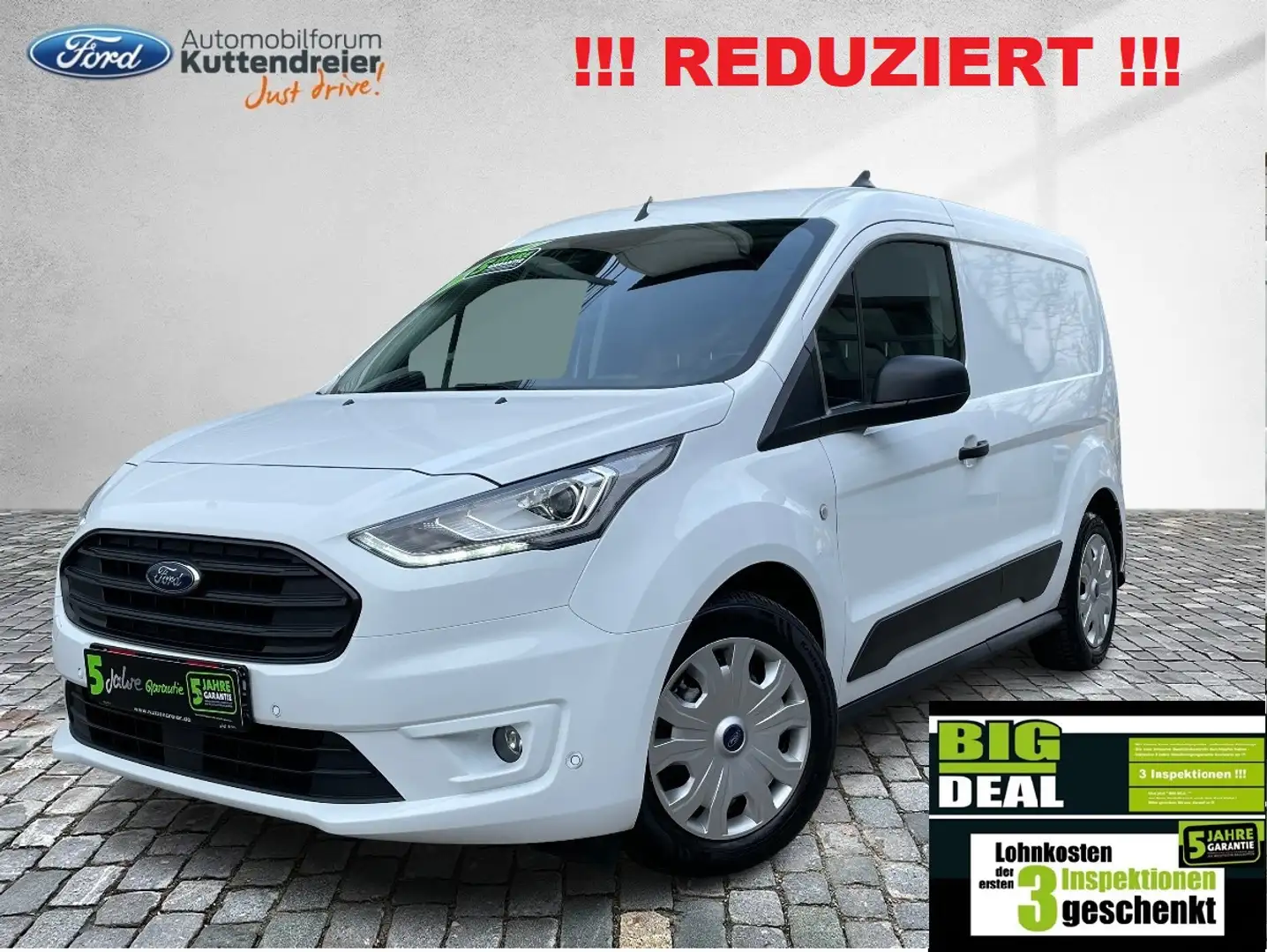 Ford Transit Connect Kasten L1 Trend Navi Kamera Regal Biały - 1