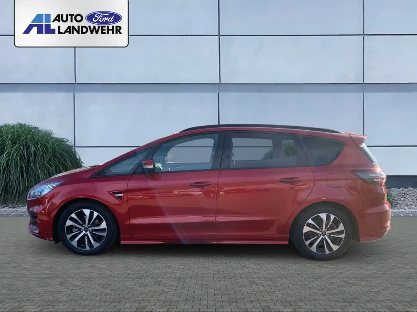 Ford S-Max Hybrid ST-Line 2.5 Duratec FHEV EU6d Navi Leder Me Rouge - 2