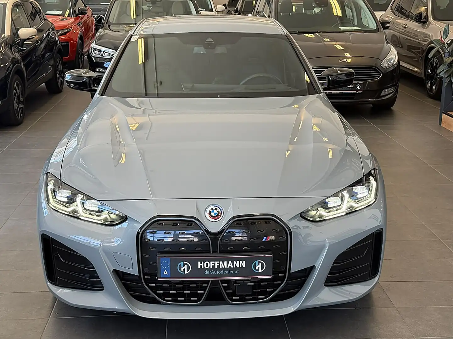 BMW i4 Gran Coupe xDrive M50 80,7kWh, 20"Alu/H&K/Laser... Grau - 2