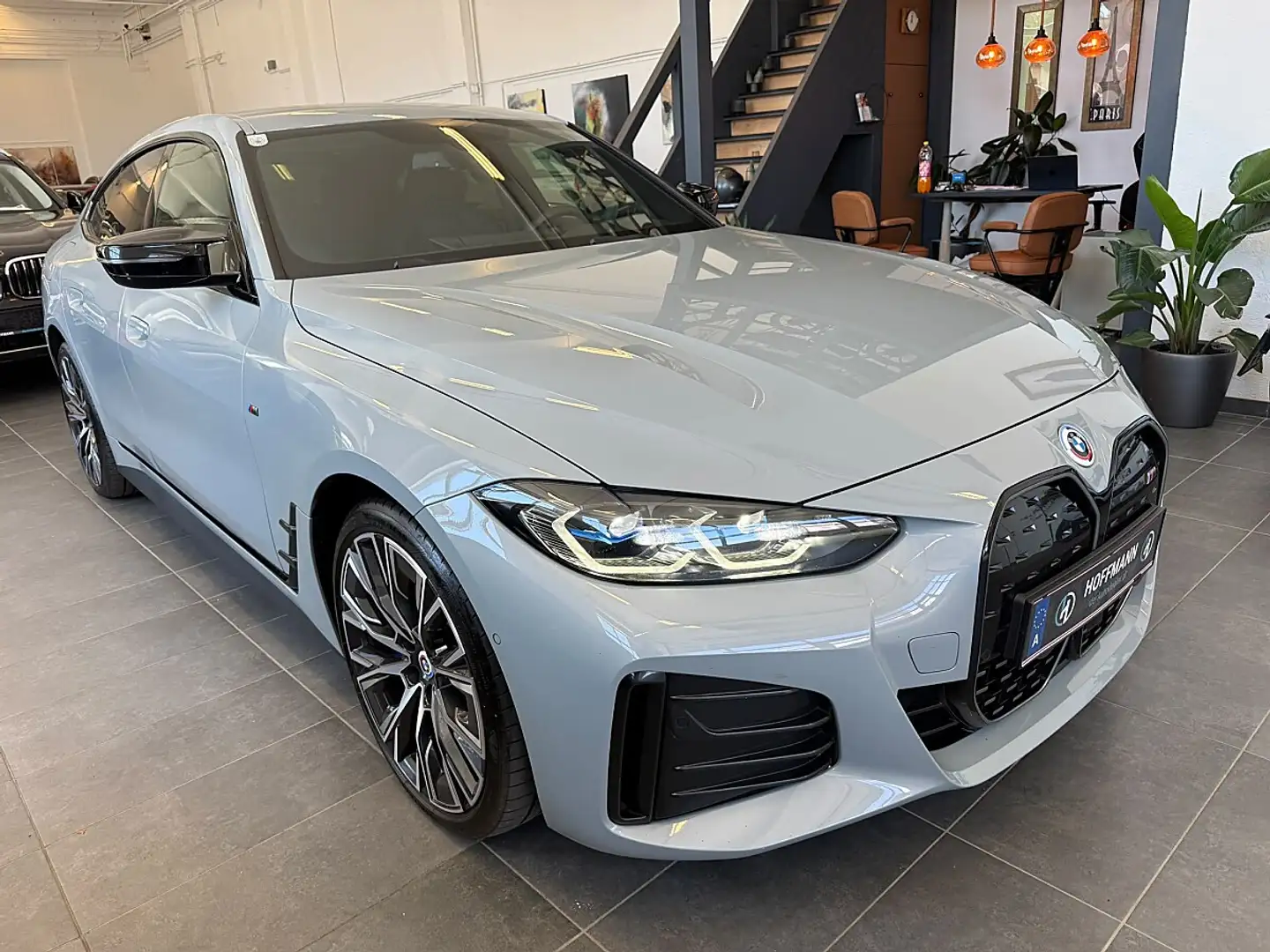 BMW i4 Gran Coupe xDrive M50 80,7kWh, 20"Alu/H&K/Laser... Grau - 1