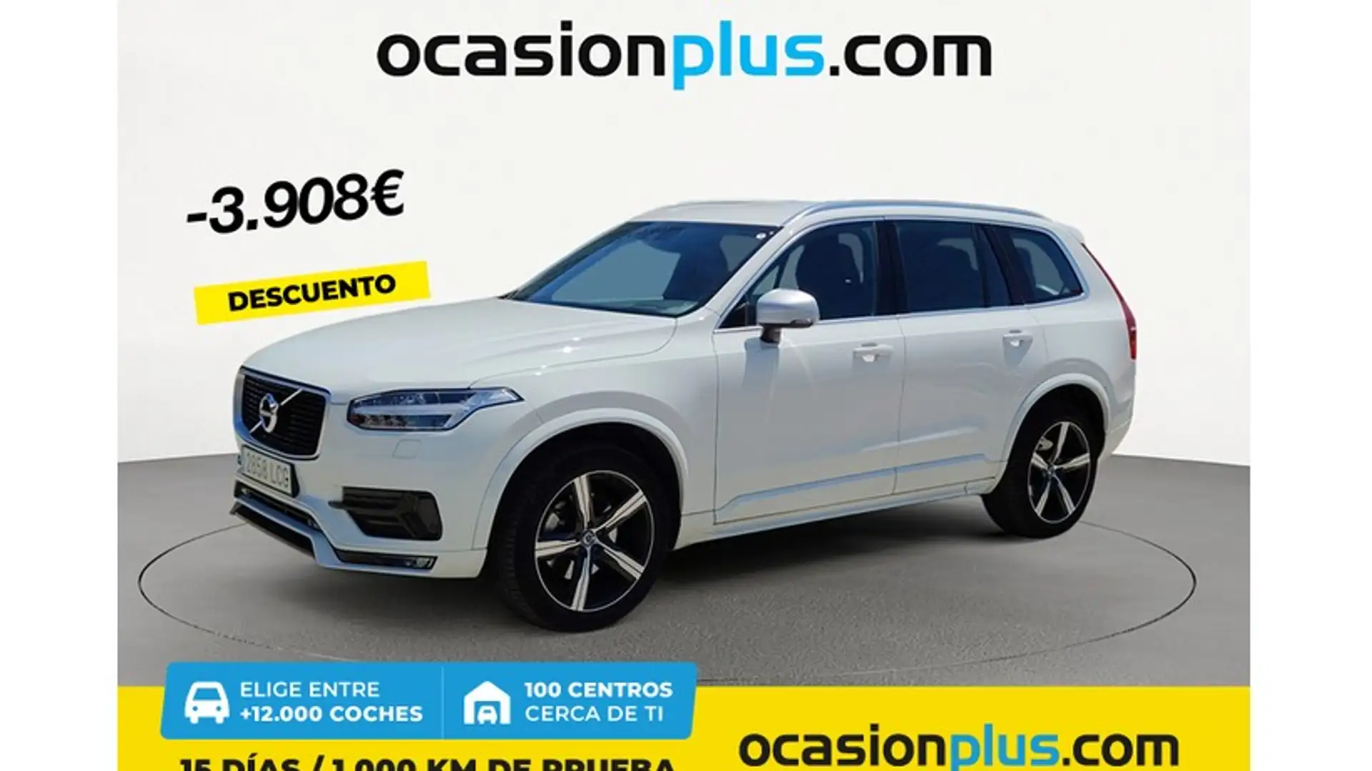 Volvo XC90 D5 R-Design AWD 235 Aut. Weiß - 1